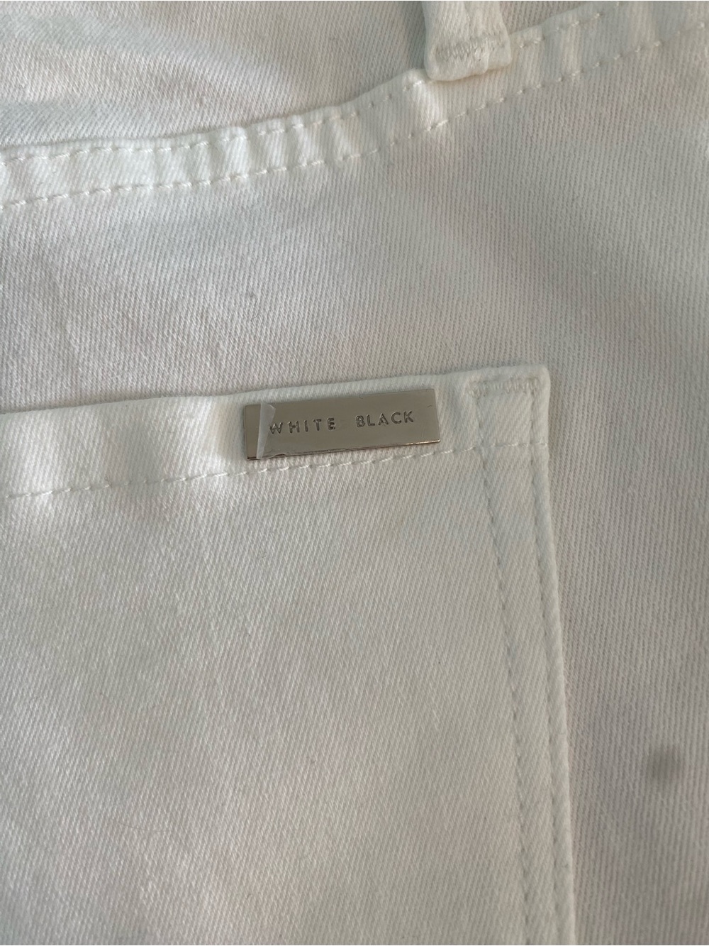 White House Black Market Women's White Straight-Leg Pants - Picture 11 of 15